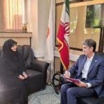 دیدار مجید درویشی با مدیرکل بازرسی بهزیستی کشور در کرمانشاه